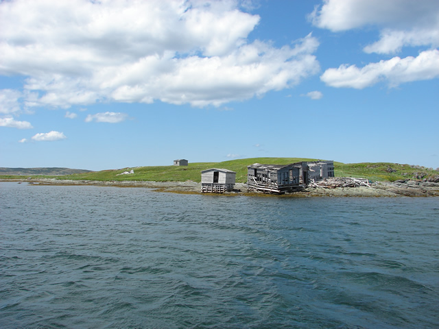 One of the areas much used by French fishermen on Northeast Island.